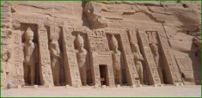 Le temple d'Abou Simbel