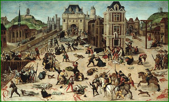 Massacre de la Saint Barthélemy - 24 août 1572