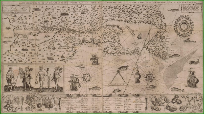 La Nouvelle-France (le Canada) au début du XVIIème siècle