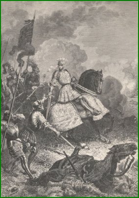 Louis XIII à la bataille d'Agnadel
