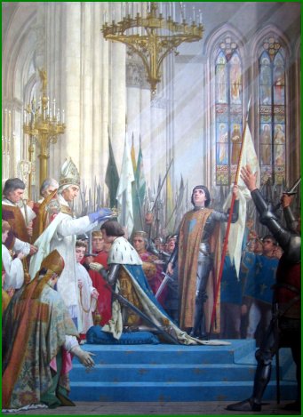 18 juillet 1429 - Sacre de Charles VII à Reims