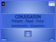 Conjugaison : questionnaire - les temps