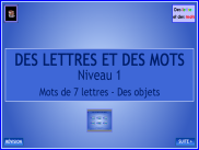 Des lettres et des mots (6)