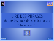 Lire des phrases (1)