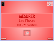 Questionnaire : Apprendre à lire l'heure