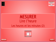 Théorie : Apprendre à lire l'heure (2)