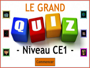 Le grand quiz niveau CE1