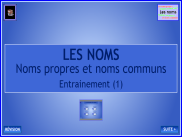 Grammaire - Les noms : La nature des noms (1)