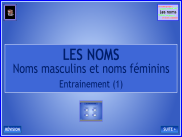 Grammaire - Les noms : Le genre des noms (1)