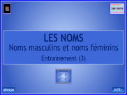 Grammaire - Les noms : Le genre des noms (3)
