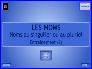 Grammaire - Les noms : Le nombre des noms (2)
