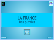 Géographie : Puzzles de la France
