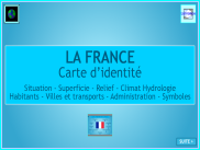 Géographie : Carte d'identité de la France