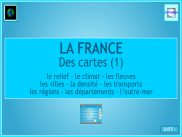 Géographie : Cartes de France (1)