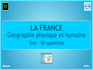 Géographie : Tous les questionnaires