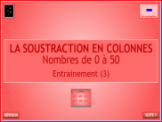 Calculer : La soustraction en colonnes (9)