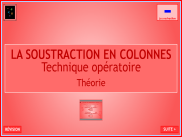 Calculer : La soustraction en colonnes (Théorie)
