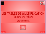 Les tables de multiplication - Toutes les tables (2)