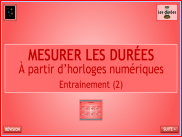 Mesures - Mesurer les durées : Calcul (2)
