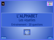 L'alphabet : les voyelles au clavier