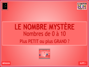 Compter jusqu'à 10 : Le nombre mystère