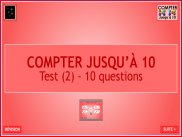Compter jusqu'à 10 : Questionnaire (2)