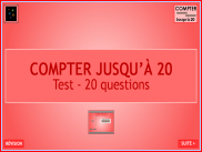 Compter jusqu'à 20 : Questionnaire (1)