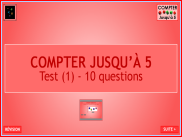 Compter jusqu'à 5 : Entrainement (5)