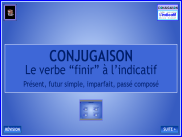 Conjugaison - Le verbe finir à l'indicatif