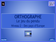 Orthographe - Le jeu du pendu (4)