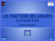 Grammaire - Le groupe sujet - Entrainement