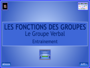 Grammaire - Le groupe verbal - Entrainement