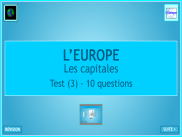 Géographie - Questionnaire : les capitales des pays d'Europe