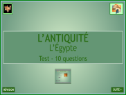 L'Antiquité : l'Égypte antique - Questionnaire