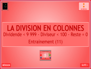 La division en colonnes - Entrainement (11)