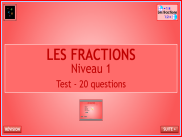 Les fractions - Questionnaire (1)