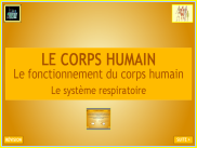 Sciences - Le fonctionnement du corps humain : le système respiratoire