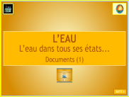 Sciences - L'eau dans tous ses états : documents