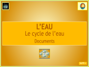 Sciences - Le cycle de l'eau : documents