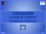Conjugaison - Tous les verbes à l'impératif passé - Questionnaire
