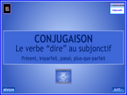 Conjugaison - Le verbe dire au conditionnel