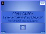 Conjugaison - Le verbe prendre au conditionnel