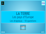 La Terre : les pays d'Europe
