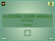 La Seconde Guerre mondiale : puzzles