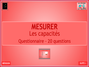 Mesurer les capacités - Questionnaire