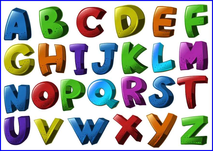 L'alphabet en majuscules