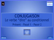 Conjugaison - Le verbe dire au conditionnel