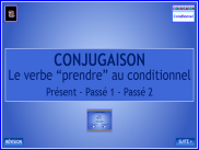 Conjugaison - Le verbe prendre au conditionnel