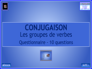 Conjugaison : test - les groupes de verbes