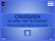 Conjugaison - Le verbe voir à l'indicatif